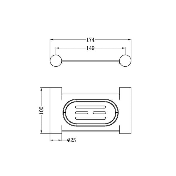 Nero Mecca Soap Dish Holder