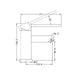 Nero Dolce Care Basin Mixer