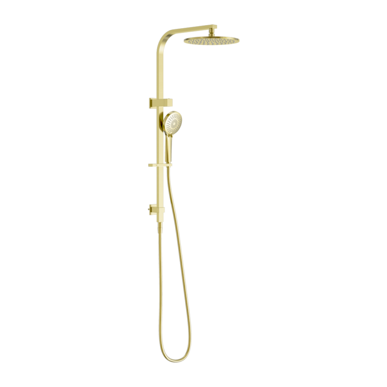 Nero Bianca Twin Shower