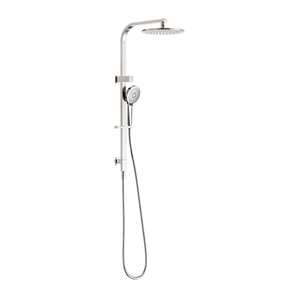 Nero Bianca Twin Shower