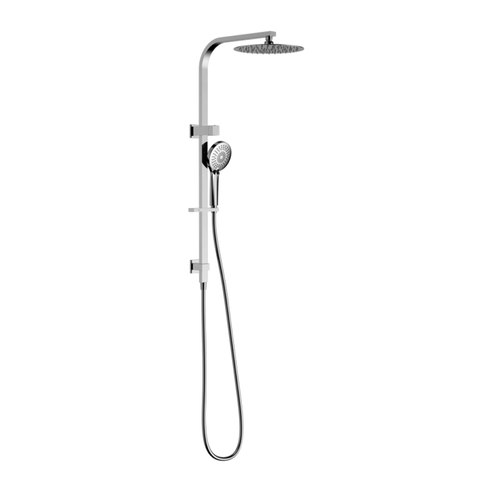 Nero Bianca Twin Shower