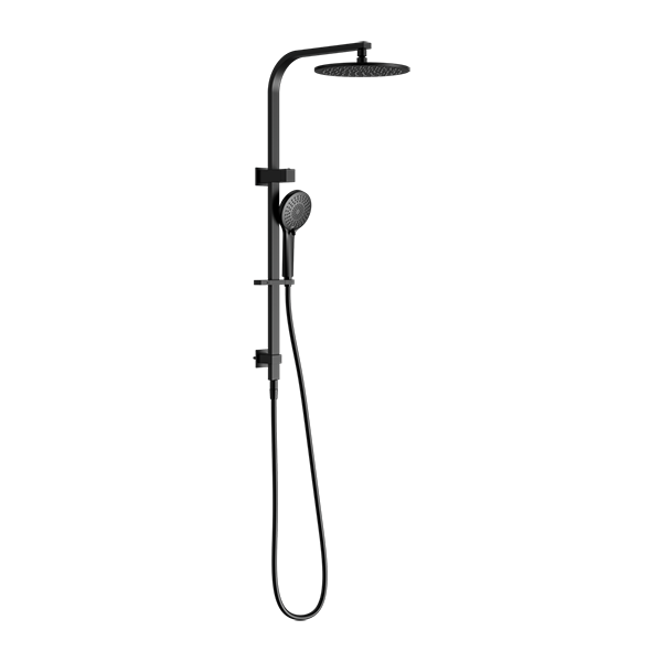 Nero Bianca Twin Shower