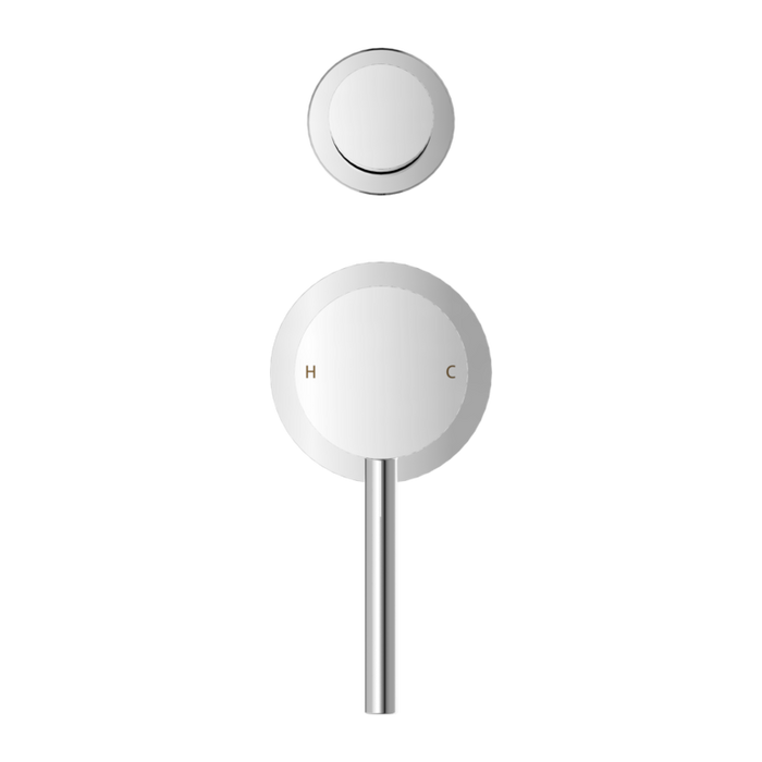 Nero Dolce Shower Mixer with Divertor Separate Back Plate