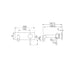 Nero Dolce Wall Basin/Bath Mixer Trim Kits