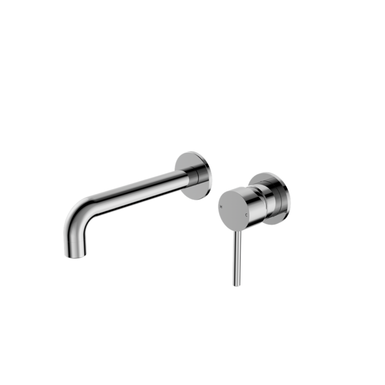Nero Dolce Wall Basin/Bath Mixer Separate Back Plate