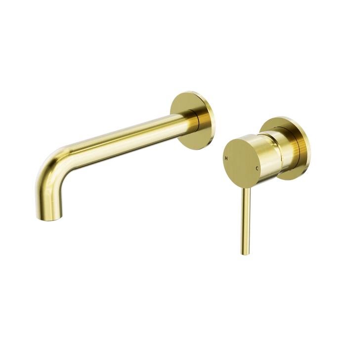 Nero Dolce Wall Basin/Bath Mixer Separate Back Plate