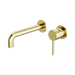 Nero Dolce Wall Basin/Bath Mixer Separate Back Plate