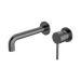 Nero Dolce Wall Basin/Bath Mixer Separate Back Plate