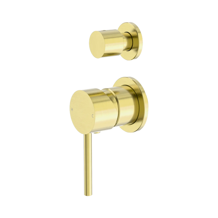 Nero Dolce Shower Mixer With Diverter Separate Back Plate