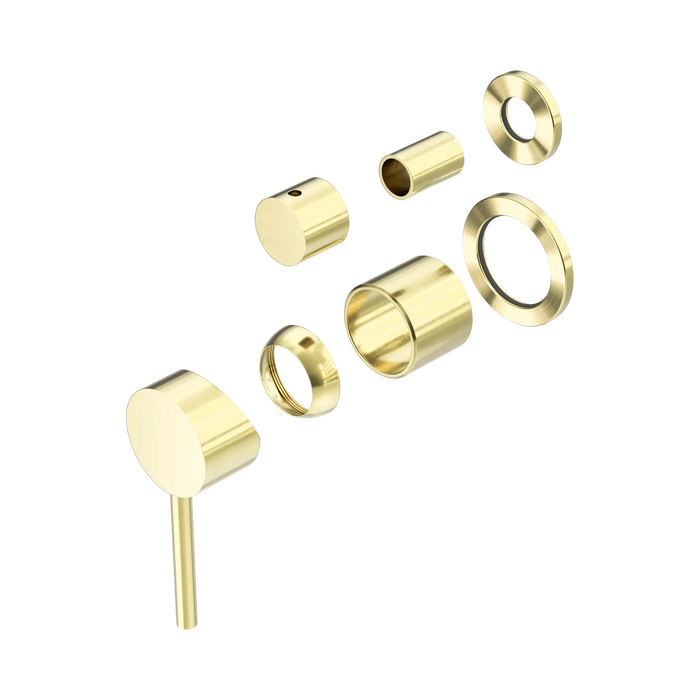 Nero Dolce Shower Mixer With Diverter Separate Back Plate Trim Kits