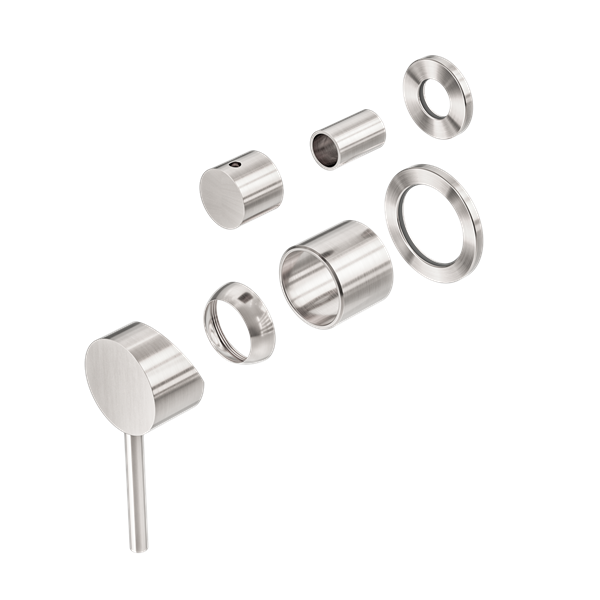 Nero Dolce Shower Mixer with Divertor Separate Back Plate Trim Kits