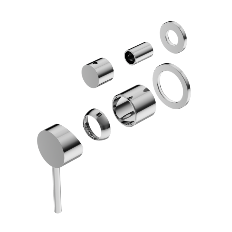 Nero Dolce Shower Mixer with Divertor Separate Back Plate Trim Kits
