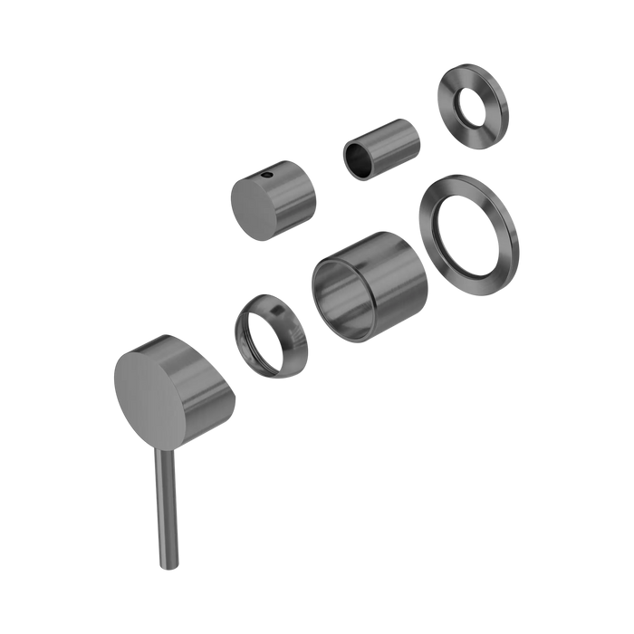 Nero Dolce Shower Mixer With Diverter Separate Back Plate Trim Kits