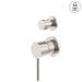 Nero Dolce Shower Mixer with Divertor Separate Back Plate