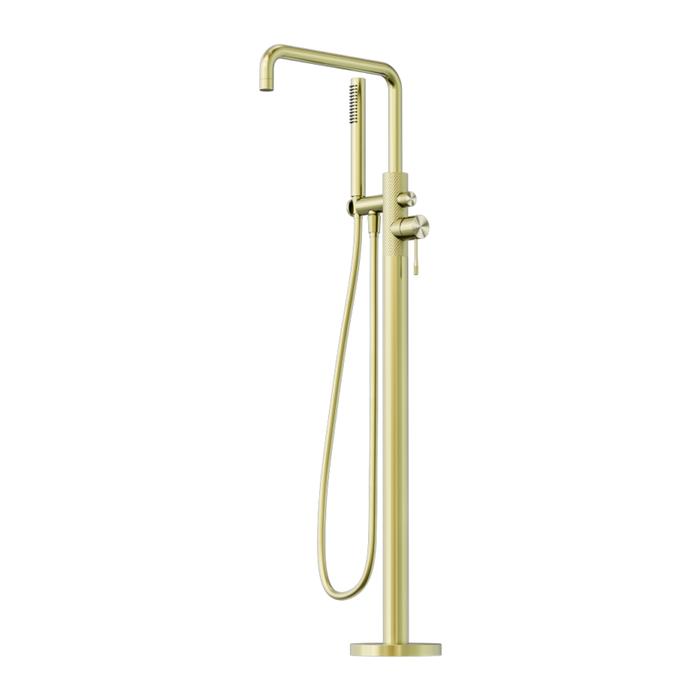 Nero Opal Freestanding Bath Mixer with Hand Shower