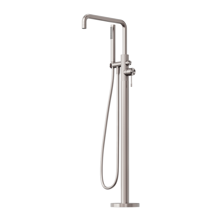 Nero Opal Freestanding Bath Mixer with Hand Shower