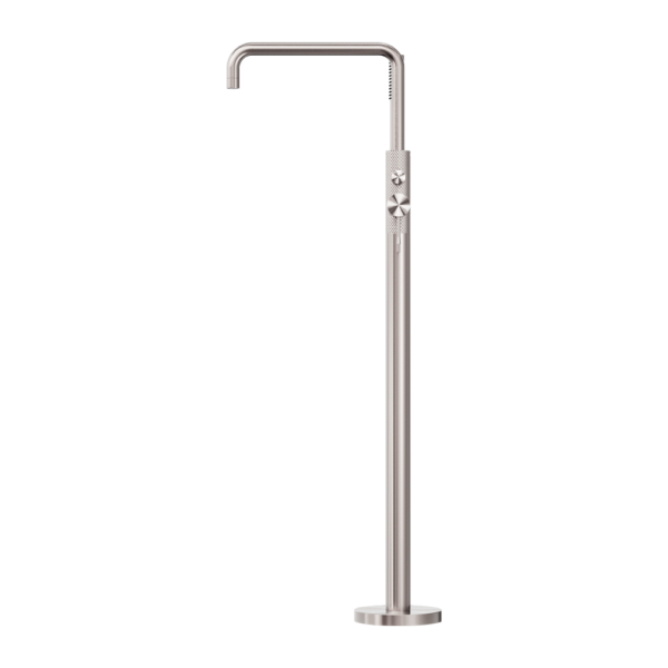 Nero Opal Freestanding Bath Mixer with Hand Shower