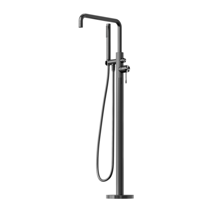 Nero Opal Freestanding Bath Mixer with Hand Shower