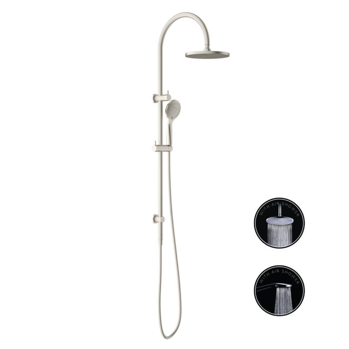 Nero Opal Twin Shower with Air Shower