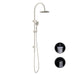 Nero Opal Twin Shower with Air Shower
