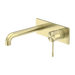 Nero Opal Wall Basin/bath Mixer