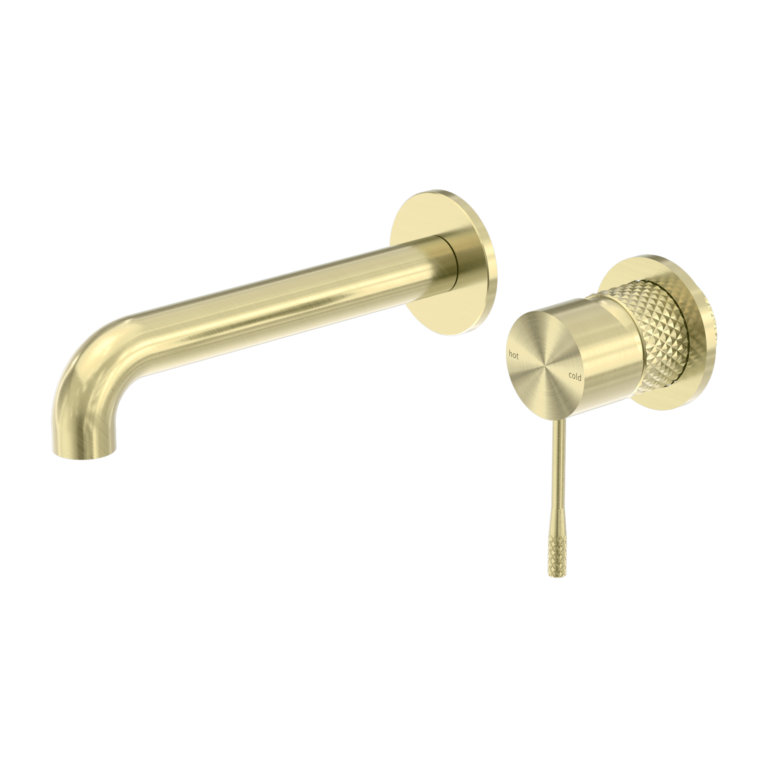 Nero Opal Wall Basin/bath Mixer Separate