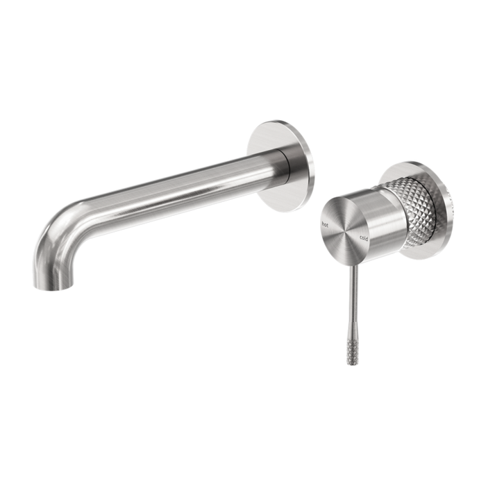 Nero Opal Wall Basin/bath Mixer Separate