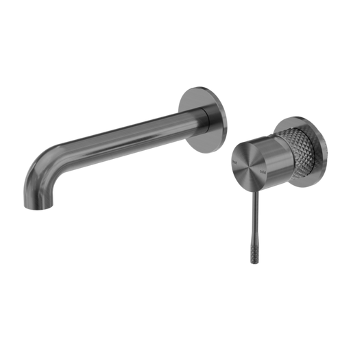 Nero Opal Wall Basin/bath Mixer Separate
