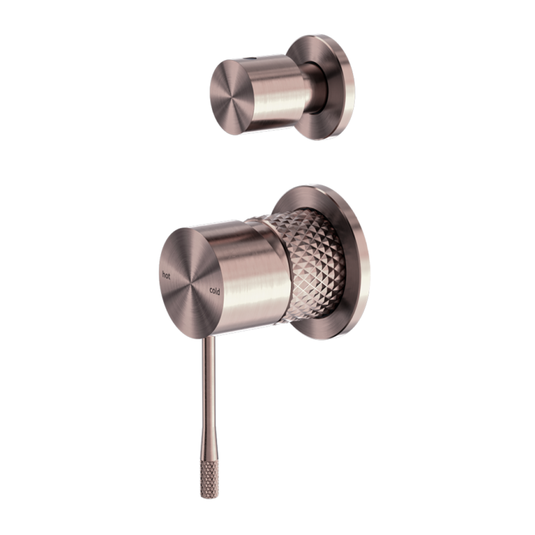 Nero Opal Shower Mixer with Divertor Separate Plate