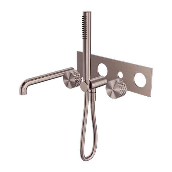 Nero Opal Progressive Shower System with Spout Trim Kits