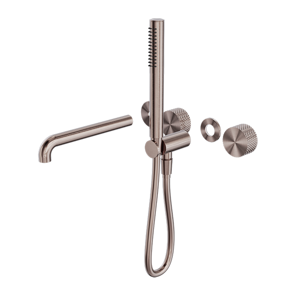 Nero Opal Progressive Shower System Separate Plate with Spout Trim Kits