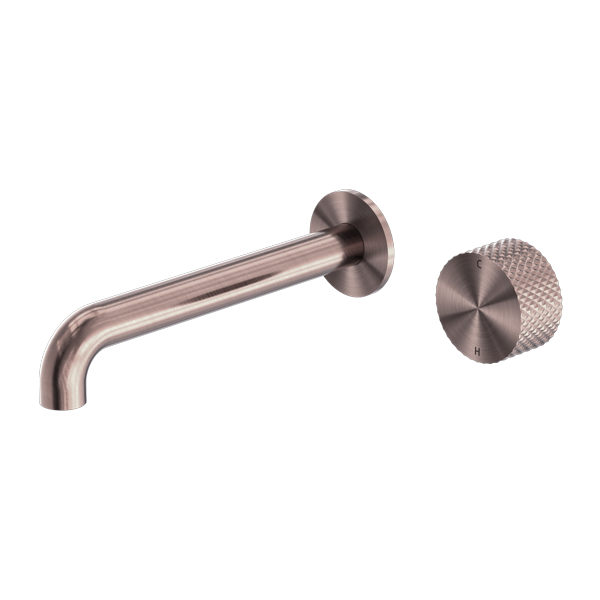 Nero Opal Progressive Wall Basin/Bath Set