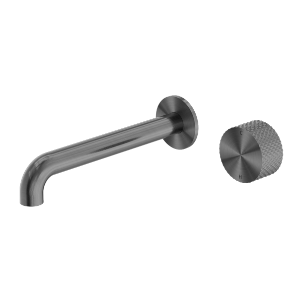 Nero Opal Progressive Wall Basin/Bath Set