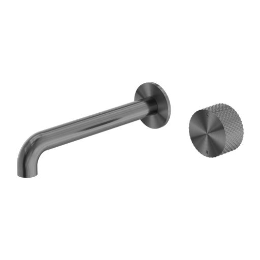 Nero Opal Progressive Wall Basin/Bath Set