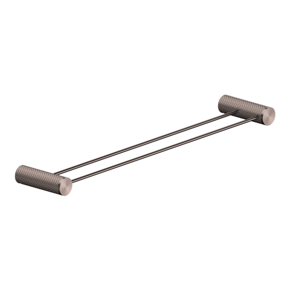 Nero Opal Double Towel Rail