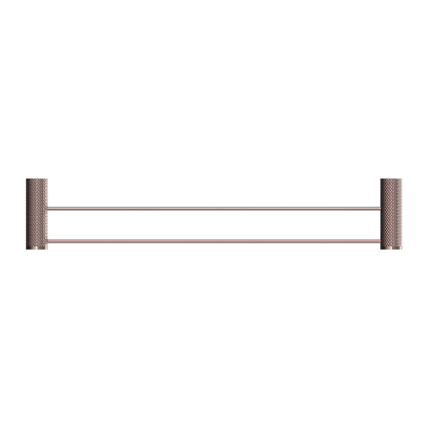Nero Opal Double Towel Rail