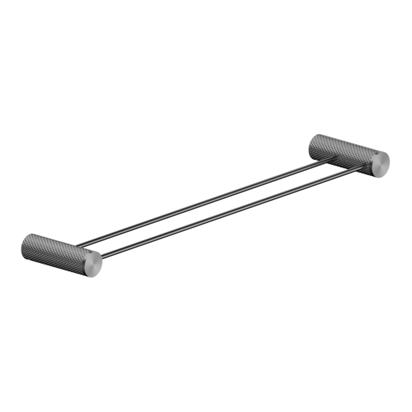 Nero Opal Double Towel Rail
