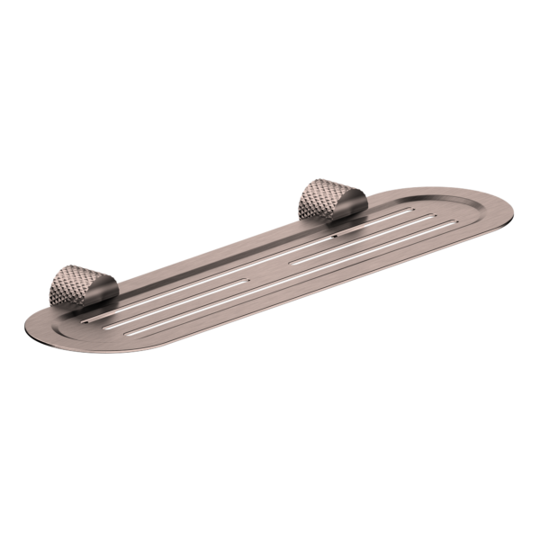 Nero Opal Metal Shower Shelf