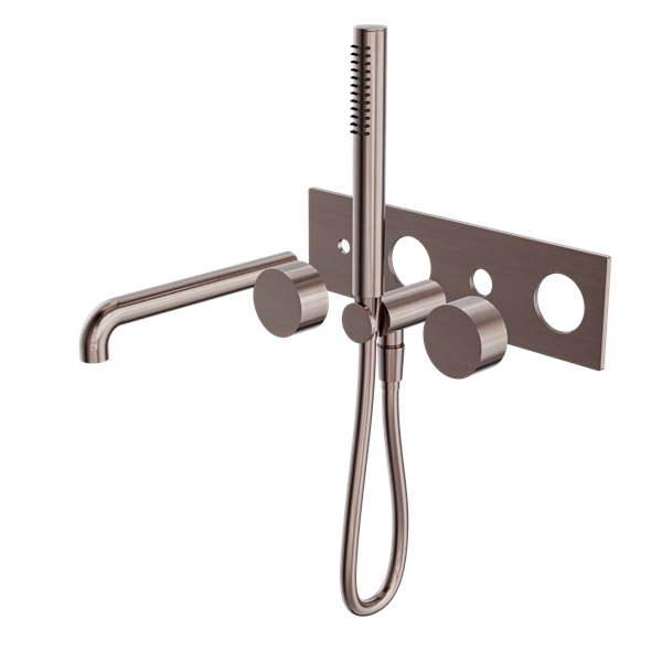 Nero Kara Progressive Shower System with Spout Trim Kits