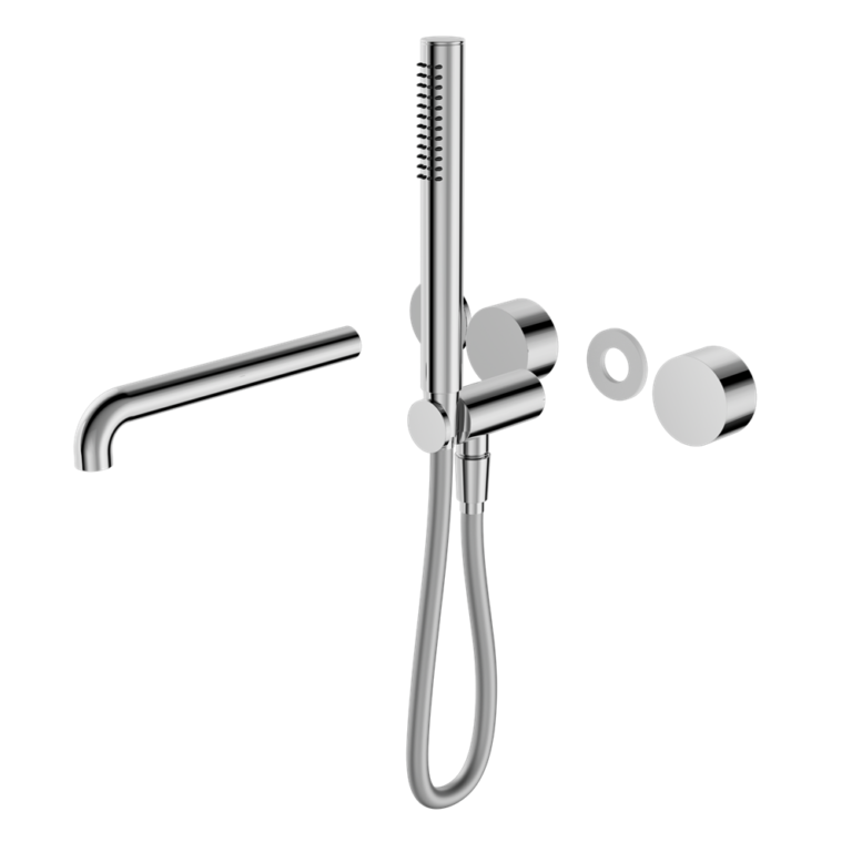 Nero Kara Progressive Shower System Separate Plate with Spout Trim Kits