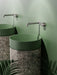 Nero Kara Progressive Wall Basin/Bath Set
