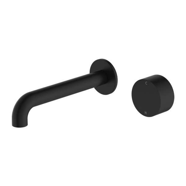 Nero Kara Progressive Wall Basin/Bath Set