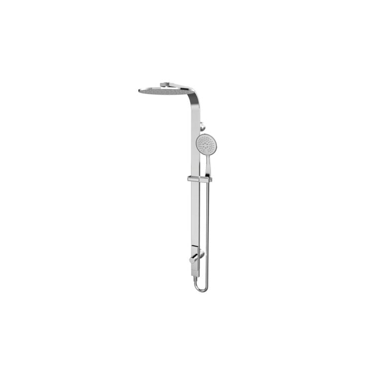 Nero Astra Rain Round Twin Shower Single Hose