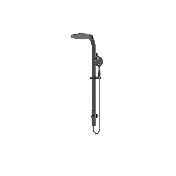 Nero Astra Rain Round Twin Shower Single Hose