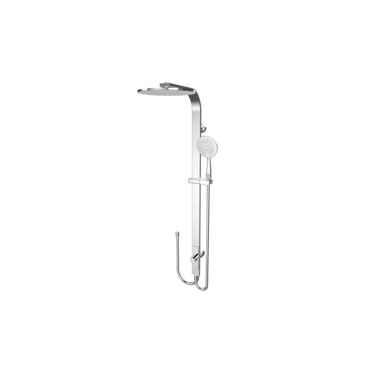Nero Astra Rain Round Twin Shower Double Hose