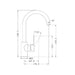 Nero Ecco Kitchen Mixer