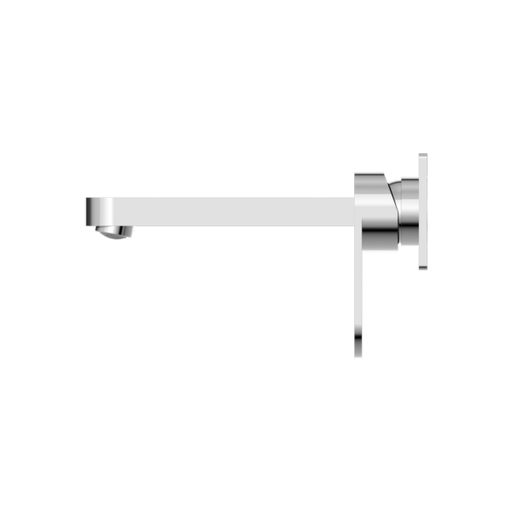 Nero Ecco Wall Basin/Bath Mixer