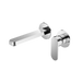 Nero Ecco Wall Basin/bath Mixer Separate Back Plate