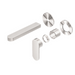 Nero Ecco Wall Basin/Bath Mixer Separate Back Plate Trim Kits