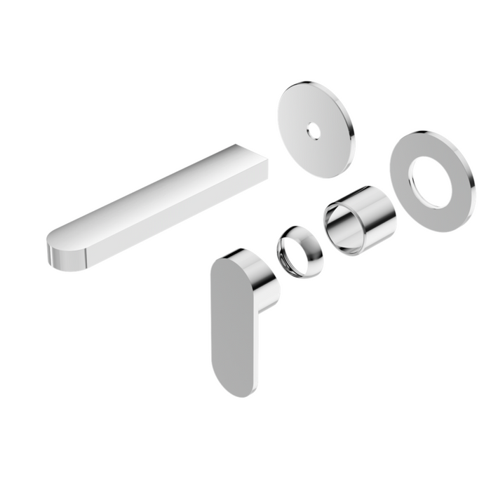 Nero Ecco Wall Basin/Bath Mixer Separate Back Plate Trim Kits